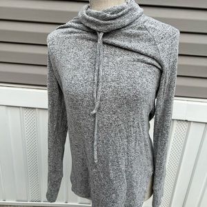 Super soft thin gray hoodie